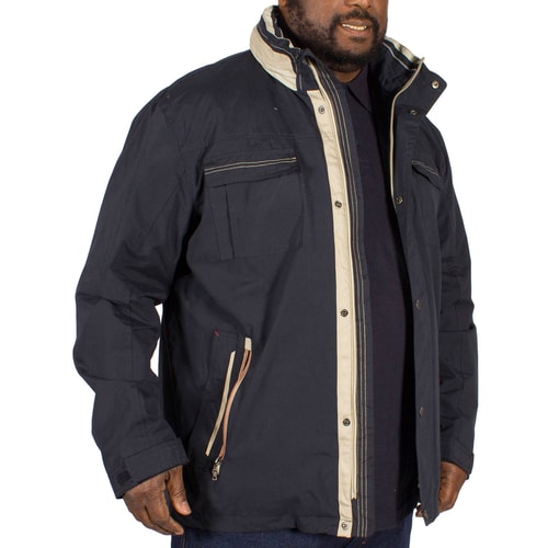 Saxon Como Parka Dunkelblau