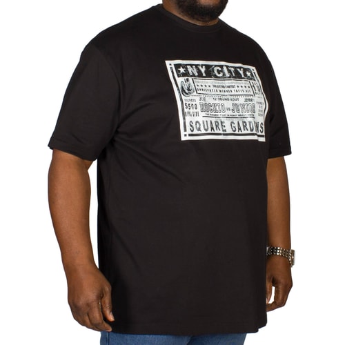 Cotton Valley T-Shirt mit NY City Print Schwarz