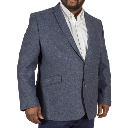 Scott klassischer Blazer Donegal Blau