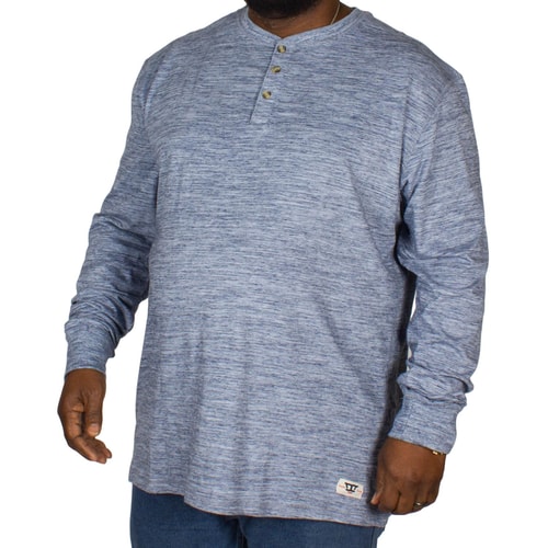 D555 Langarmshirt Mack Blau