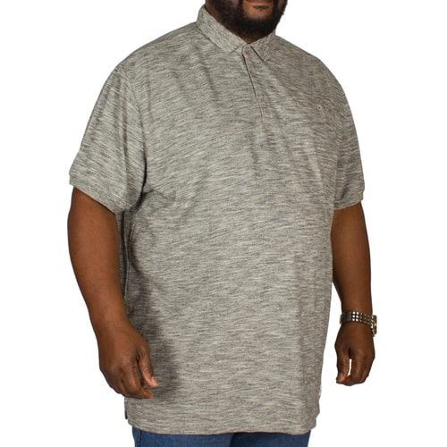 D555 Poloshirt Dunstan Grau