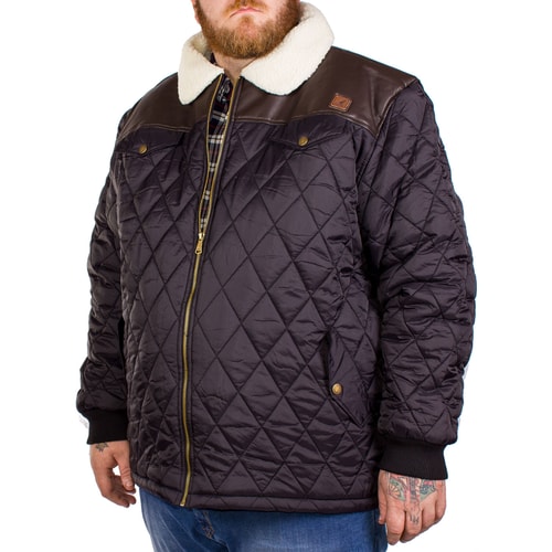Kangol Ranger Quilted Jacket Black