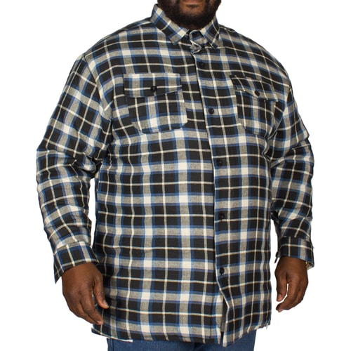 KAM gefüttertes Hemd Schwarz