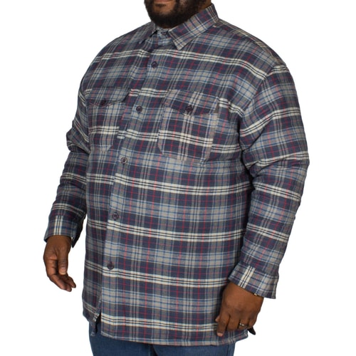 KAM gefüttertes Hemd Blau