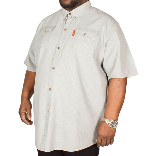 Fitzgerald Leinenhemd Terry Hellgrau