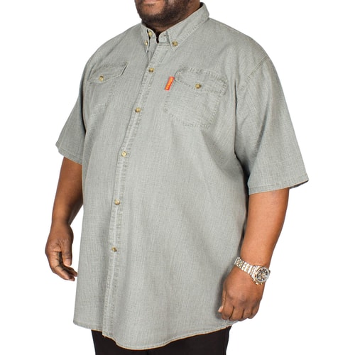 Fitzgerald Leinenhemd Terry Dunkelgrau