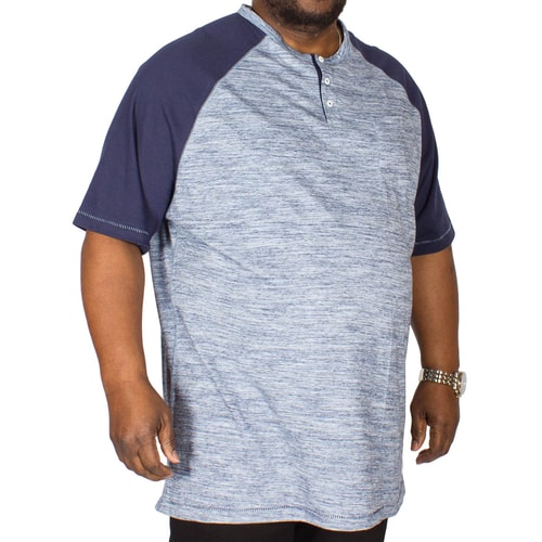 D555 Raglan T-Shirt Mayfair Blau