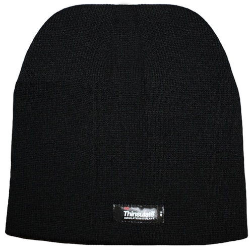Thinsulate Mütze Beanie Style Schwarz
