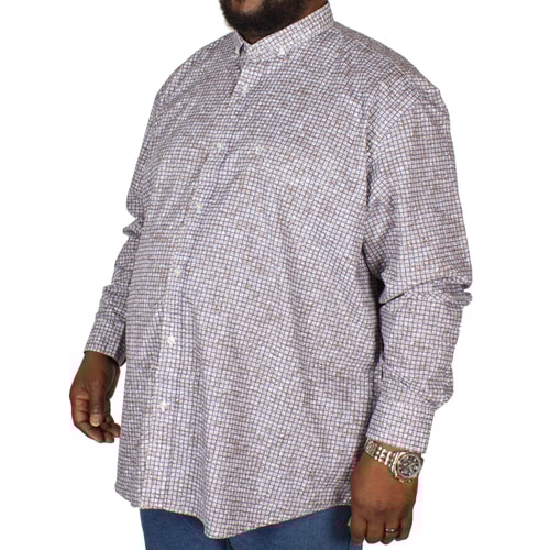 Cotton Valley Hemd Fawn mit Paisleyprint