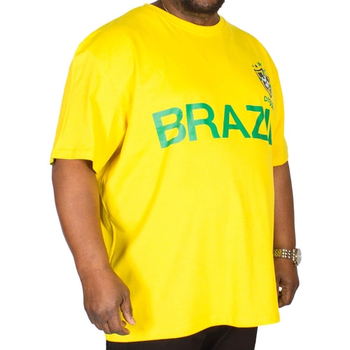D555 Brasilien Fußball T-Shirt Ricardo Gelb