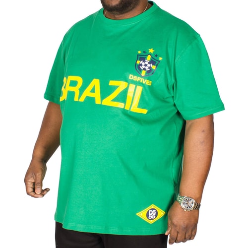 D555 Brasilien Fußball T-Shirt Ricardo Grün