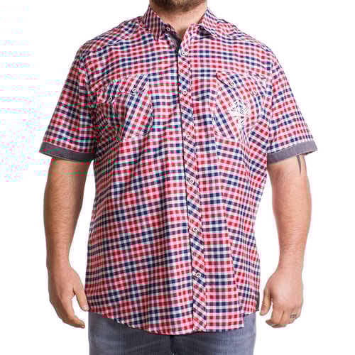 Loyalty & Faith Red Check Shirt