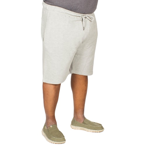 D555 Shorts Rippstoff Grau