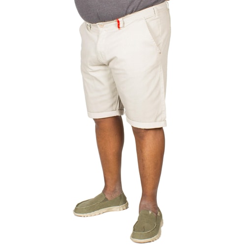 D555 Stretch Chino Shorts Rupert Grau