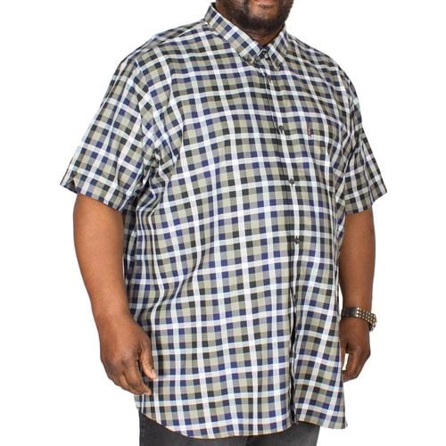 Ben Sherman Karohemd Grün / Blau 