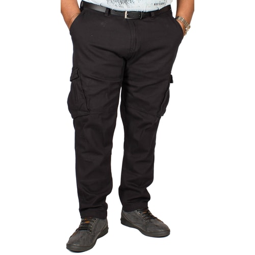D555 Cargohose Nelson Karottenschnitt Schwarz