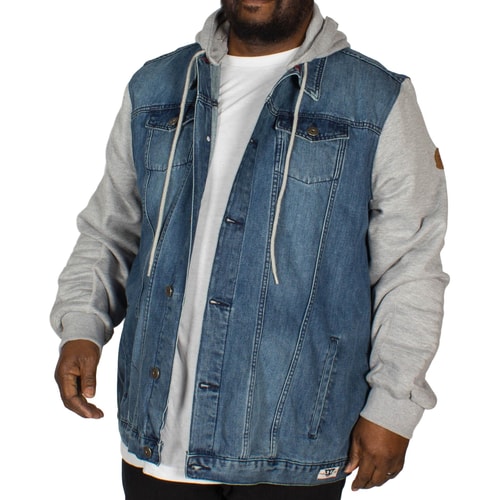 D555 Vintage Jeansjacke Lester Blau