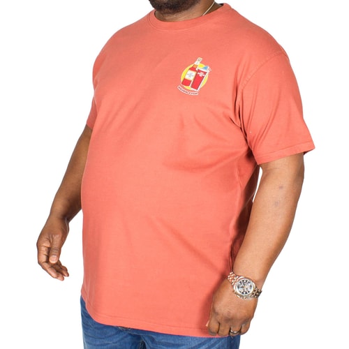 Weird Fish T-Shirt mit Aufdruck Rot