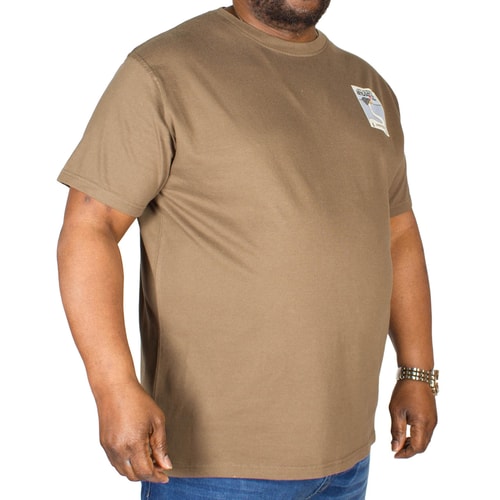 Weird Fish T-Shirt mit Aufdruck Beige 