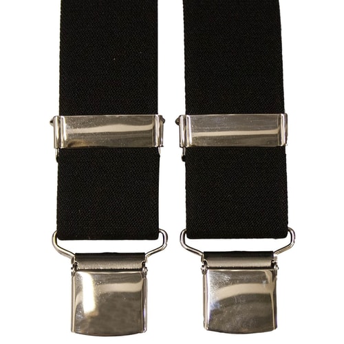 Tex Appeal extra lange Hosenträger Schwarz