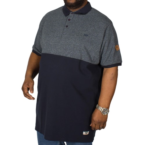 D555 Poloshirt Stefhen Marineblau