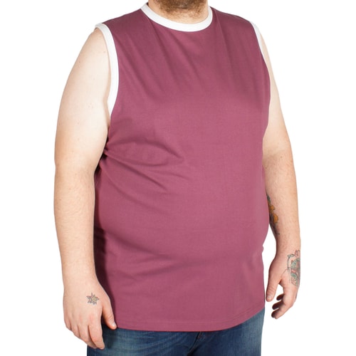 KAM Tanktop Weinrot 