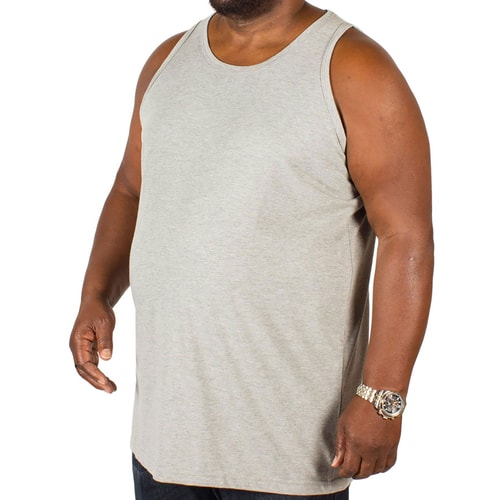Bigdude Tanktop Grau Tall Fit 