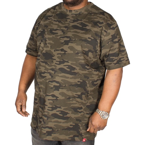 D555 Camouflage T-Shirt Gaston Grün