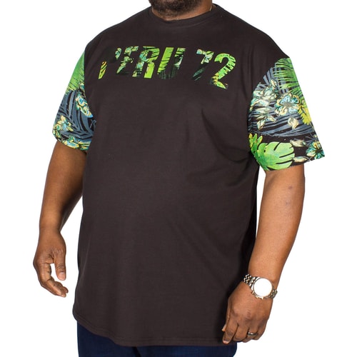 Metaphor Peru Print T-Shirt Schwarz