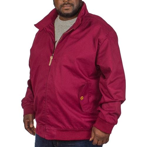 Lambretta Harrington Jacket Burgundy