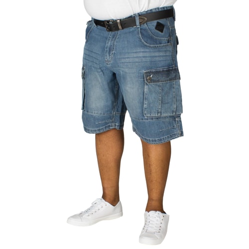 KAM Jeans Cargoshorts Sebastian Blau