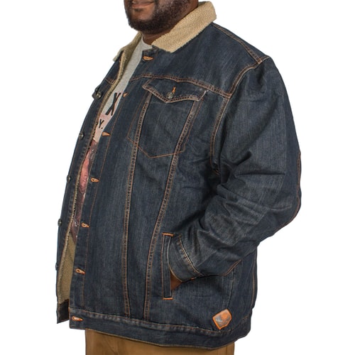 KAM Fabio Sherpa Jeansjacke