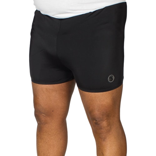Espionage Stretch Badehose Schwarz