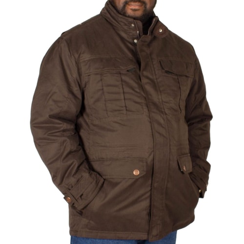 KAM Steppjacke braun