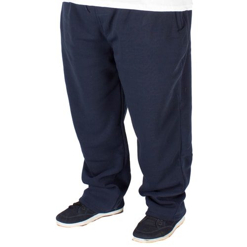 KAM einfarbige extra lange Jogginghose Dunkelblau 