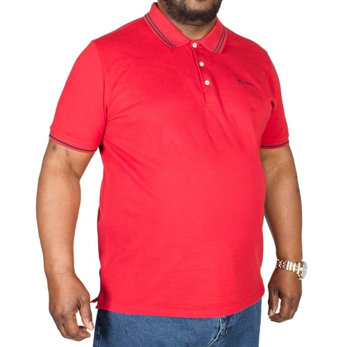Ben Sherman Poloshirt Script Rot