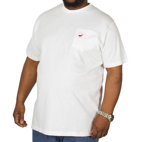 Bigdude Signature T-Shirt Weiß/Rot
