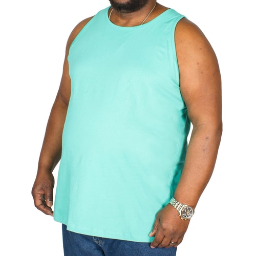 Bigdude Tanktop Türkis Tall Fit 