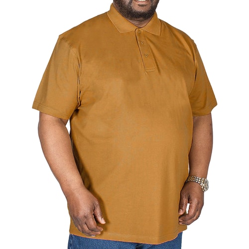 Bigdude Klassisches Poloshirt Braun