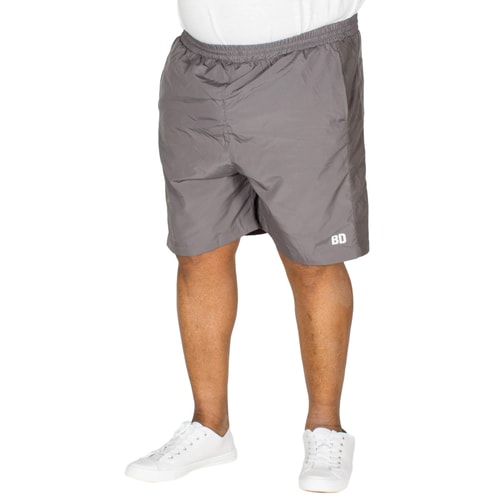 Bigdude kurze Sporthose Grau