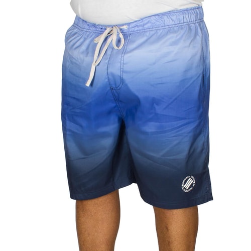 KAM Ombre Badeshorts Blau