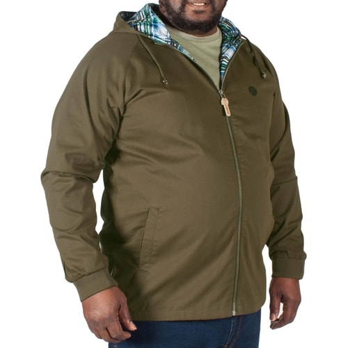 Le Breve Anorak Chris Khaki Tall Fit