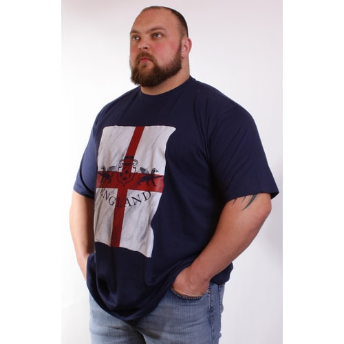 Espionage Navy England Football T-Shirt