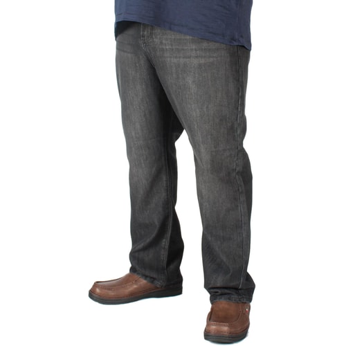 KAM Jeans Carter mit Gürtel Schwarz