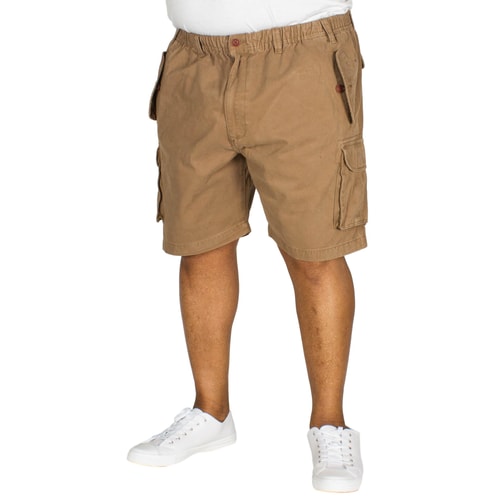 Espionage Twill Cargo Shorts Beige