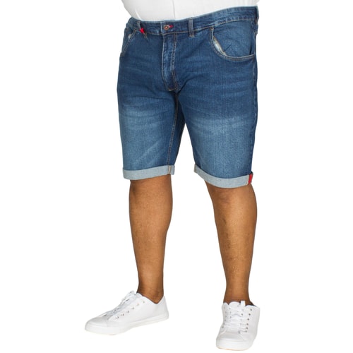 D555 Stretch Denim Shorts Nate Blau