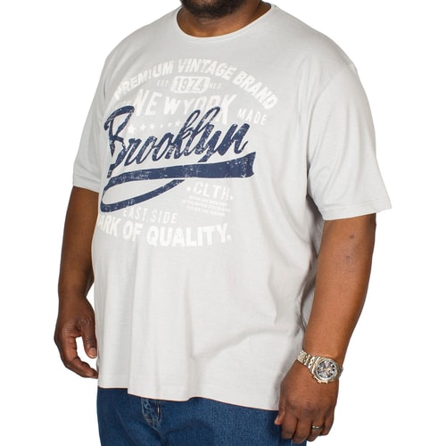 Pierre Roche T-Shirt New York Print Blau