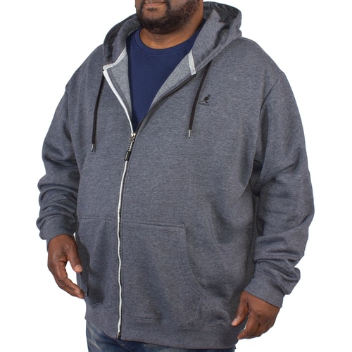 Kangol Bionic Hooded Sweatshirt Navy Marl