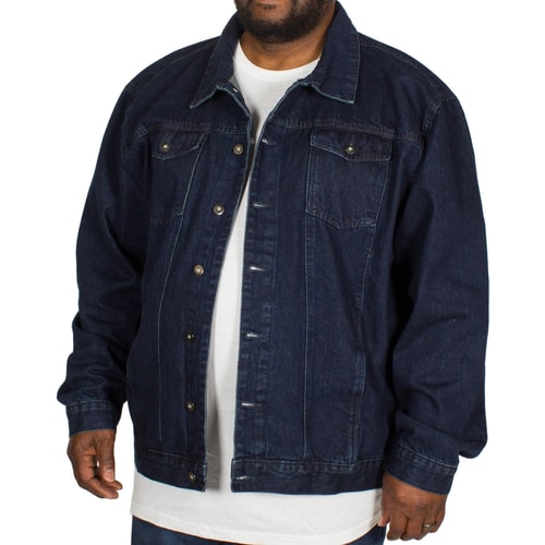 Bigdude klassische Jeansjacke Indigoblau