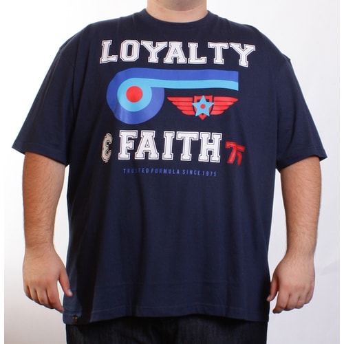 Loyalty & Faith Navy Codey T-Shirt